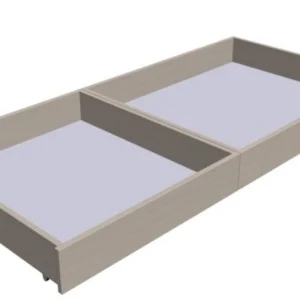 Szuflady na pościel do łóżka JULIA 90x200 cm BUK